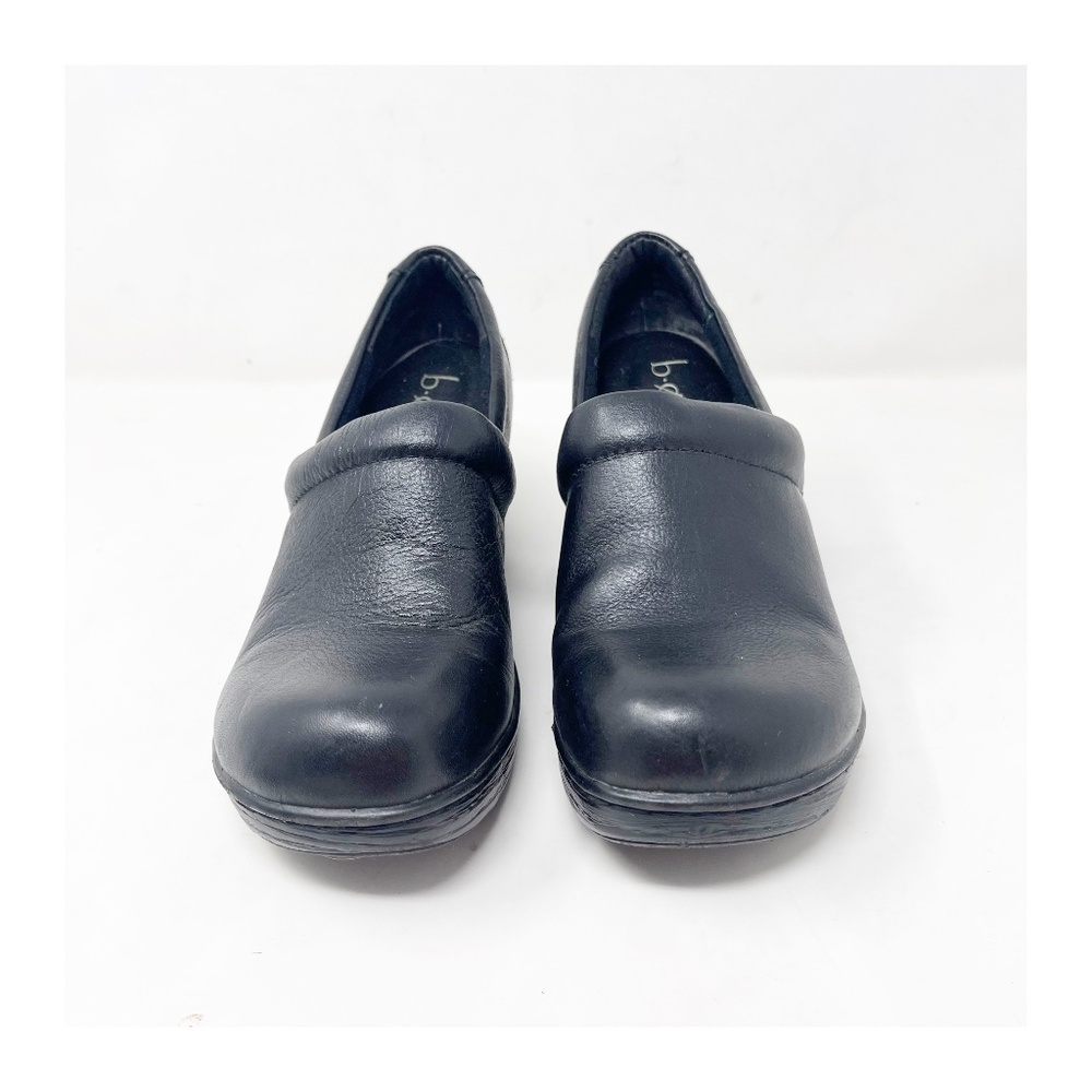 B.O.C. BOC Womens Shoes Size 6 Clogs Black Leather
